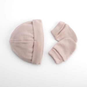 Alternative view of Set Gorro y Manoplas Liso