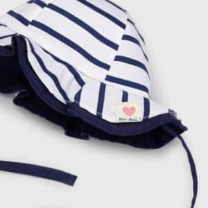 Alternative view of Gorro reversible recién nacida niña