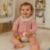 Conjunto Chaqueta Braga Flores Juliana Vistiendo Bebés