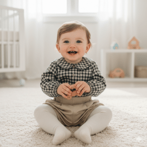Traje 2 piezas Cuadros pantalón PANGASA BABY