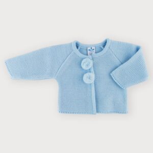 Alternative view of Chaqueta punto bobo Pompones Sardon
