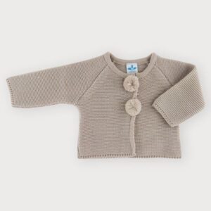 Chaqueta punto bobo Pompones Sardon