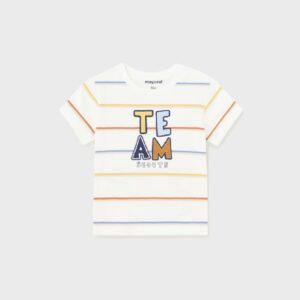 Alternative view of Camiseta Manga Corta Rayas Niño MAYORAL