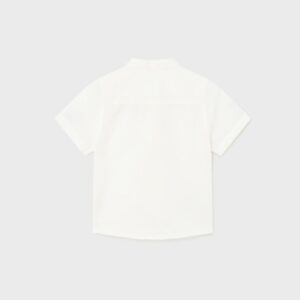 Alternative view of Camisa Manga Corta Cuello Mao Lino Niño MAYORAL