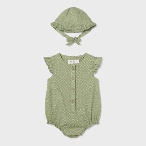 Pelele Plana con Gorro Niña Mayoral