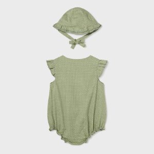 Alternative view of Pelele Plana con Gorro Niña Mayoral