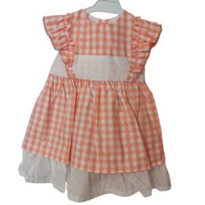Vestido Cuadros Bebe Niña Baby Ferr