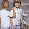 Conjunto Camisa Niño Rayado Bolsillo Juliana