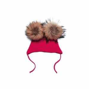 Alternative view of Gorro Suelto 2 Pompones Juliana