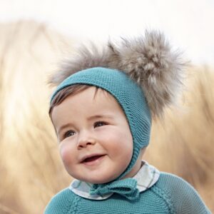 Gorro Suelto 2 Pompones Juliana