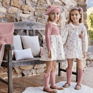 Vestido Cuerpo Punto Animalitos Gorro JULIANA