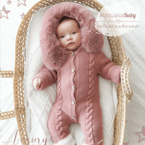 Buzo Ochos Pelo Natural Pangasa Baby Rose