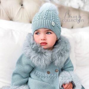 Gorro Ochos Pelo Sintetico PANGASA Verde Mar