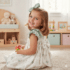 Vestido Infantil Familia Magia Yoedu