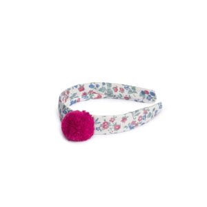 Diadema Flores Pompon Juliana