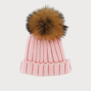 Alternative view of Gorro Pompom pelo Sardon