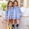 Vestido Infantil Familia Seda Yoedu