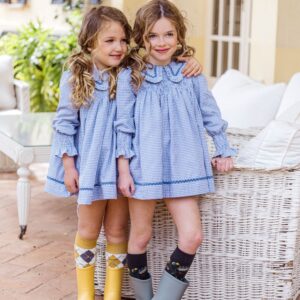 Vestido Infantil Familia Seda Yoedu