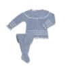 Conjunto 2P Lin empiece calado Flor Juliana