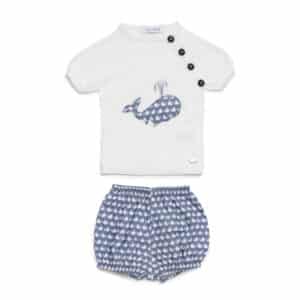 Conjunto pantalón tela Ballena Juliana