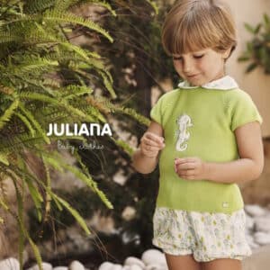 Conjunto pantalón tela Caballitos de Mar Juliana