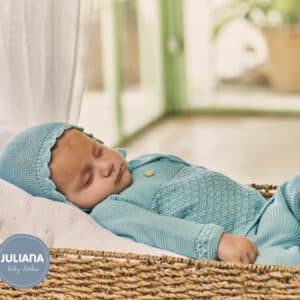 Conjunto 3P Rombos Botones Juliana