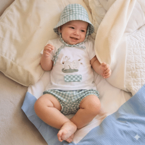 Conjunto ranita con gorro Familia GRES Yoedu