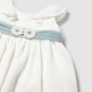 Alternative view of Vestido tul con fajín bebé Mayoral