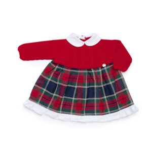 Alternative view of Vestido Cuerpo Punto Cuadros JULIANA