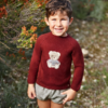 Conjunto Pantalon motas bordado Oso JULIANA