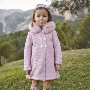 Abrigo Aranes capucha pelo Juliana