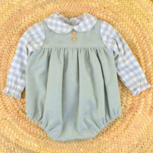 Alternative view of Pelele Cuadros Baby Ferr