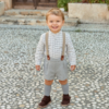 Conjunto rana Cuadros niño Baby Ferr