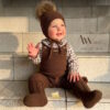 Conjunto Peto Chocolate PANGASA