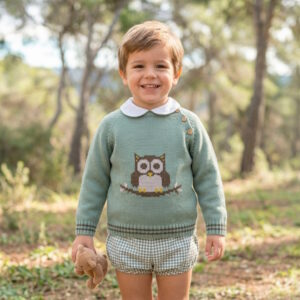 Conjunto niño 3 piezas Buho Yoedu