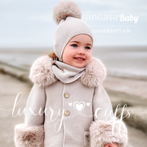 Set Gorro y Pelo Natural Piedra Pangasa Baby