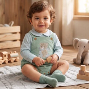 Conjunto 2P Ranita Niño familia Vespa Sardon