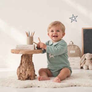 Conjunto Ranita Felpa Bebe Niño Bosco BABIDU
